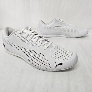 Puma BMW MMS Drift Cat 5 Ultra II M Racing Shoes 306495-02 White Womens Size 9